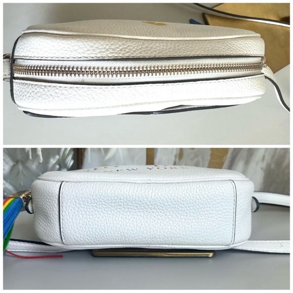 Kate Spade Kourtney Rainbow Camera Bag EUC - Picture 12 of 14